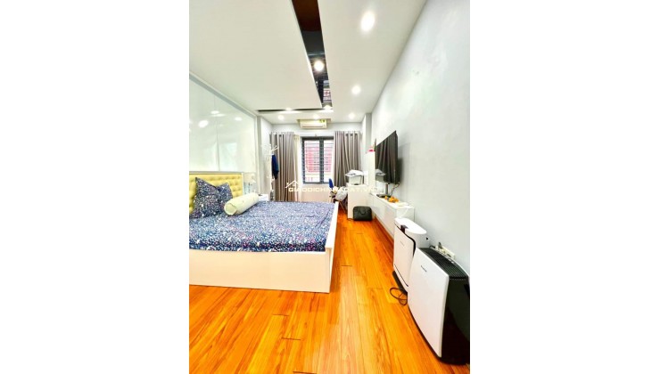 NHÀ ĐẸP Ở PHÙNG CHÍ KIÊN -PHÂN LÔ Ô TÔ - MẶT NGÕ KINH DOANH - 2 THOÁNG TRƯỚC  SAU - FULL NỘI THẤT TIỀN TỶ.